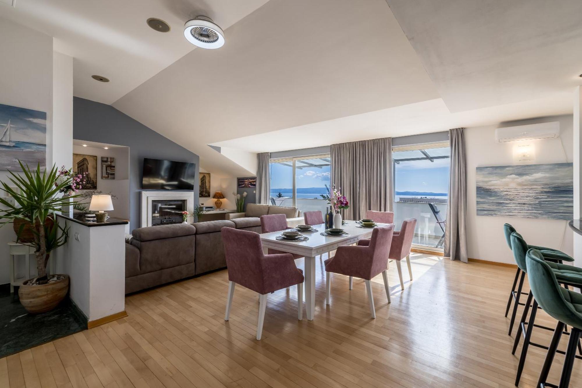 Urban Utopia Penthouse With Private Parking Split Bagian luar foto
